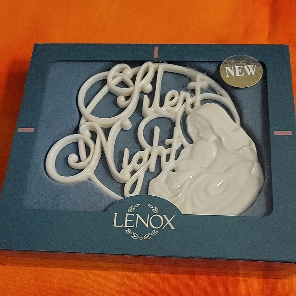 Lenox Silent Night Christmas Ornament